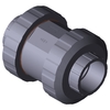 Ball check valve Series: 561 PVC-U/EPDM Ball Straight PN16 Glued sleeve 16mm